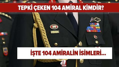 104 amiral isimleri